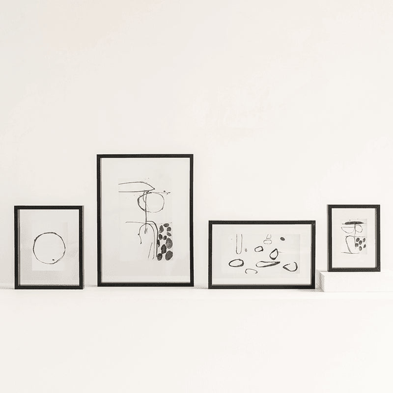 Photo frame Floating Minimalism Black, S
