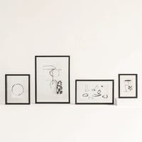 Photo frame Floating Minimalism Black, S