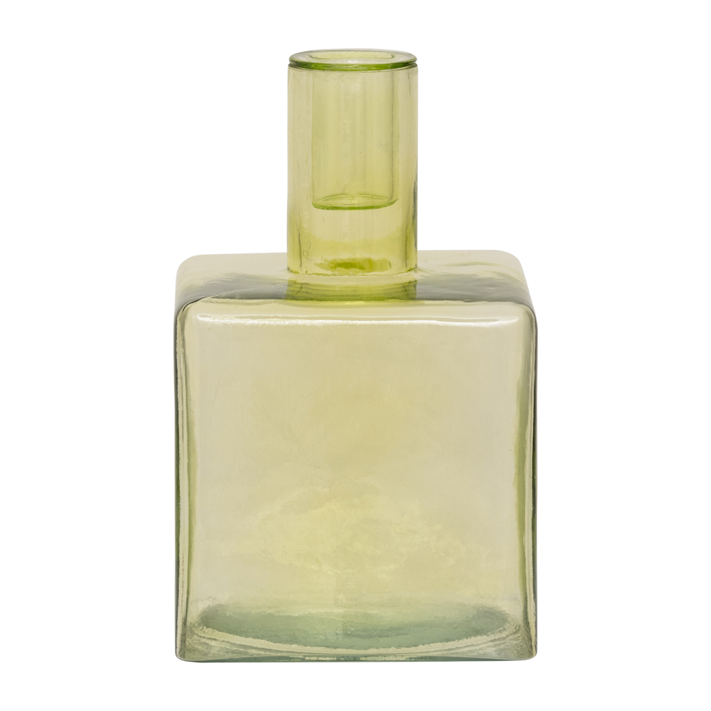 Candle holder Cubico Pale Green