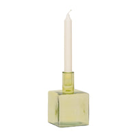 Candle holder Cubico Pale Green