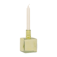 Candle holder Cubico Pale Green