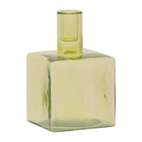 Candle holder Cubico Pale Green