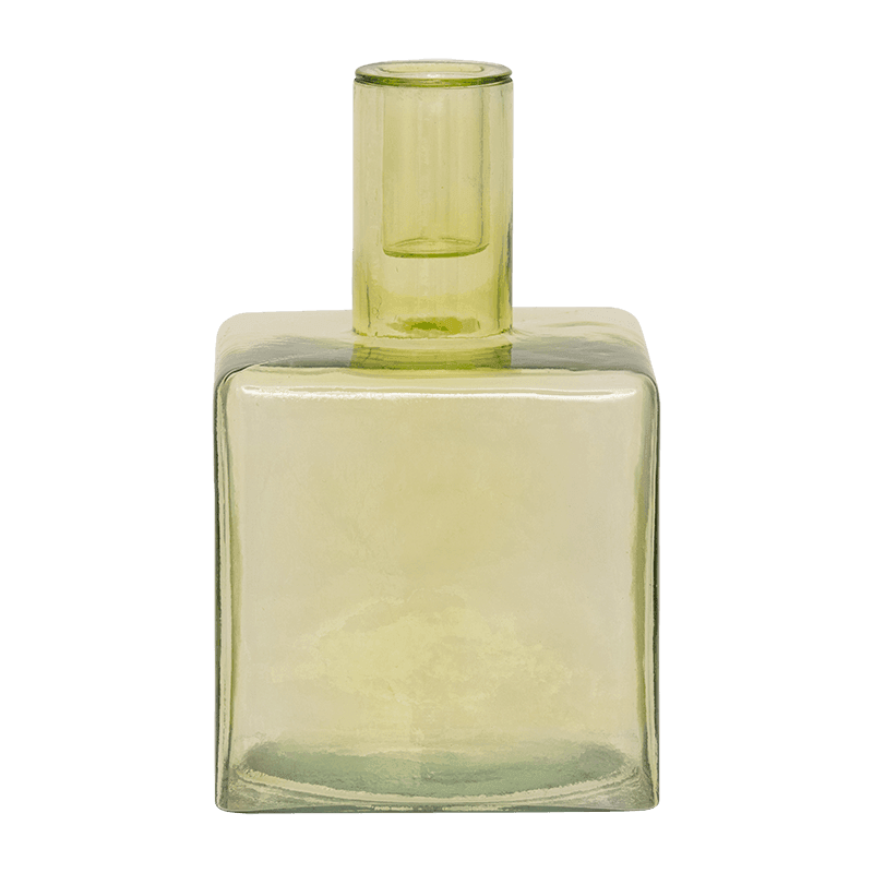 Candle holder Cubico Pale Green