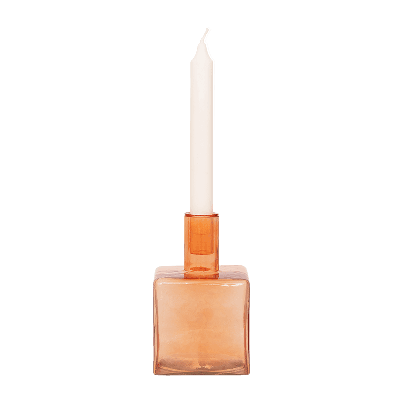 Candle holder Cubico Pumpkin