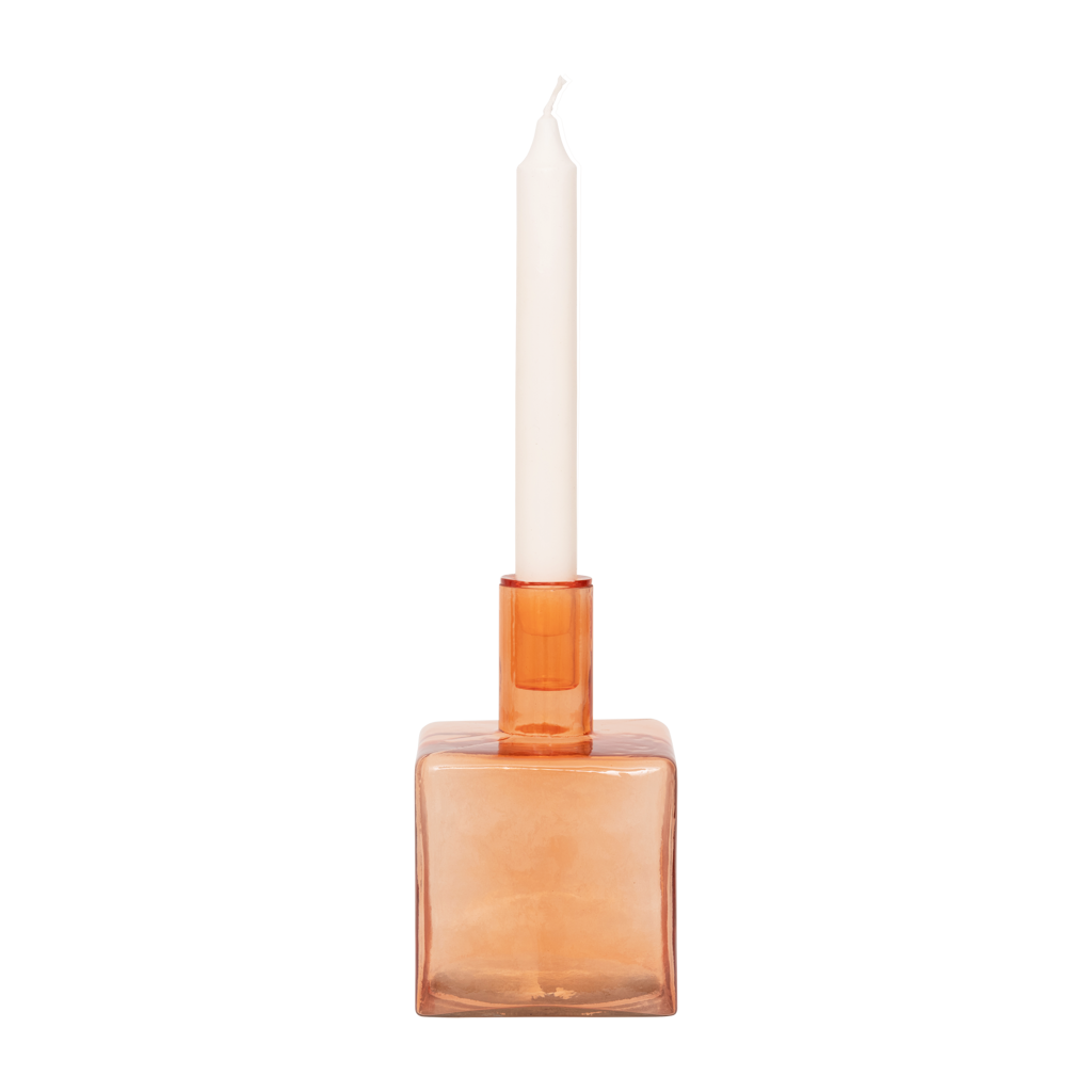 Candle holder Cubico Pumpkin