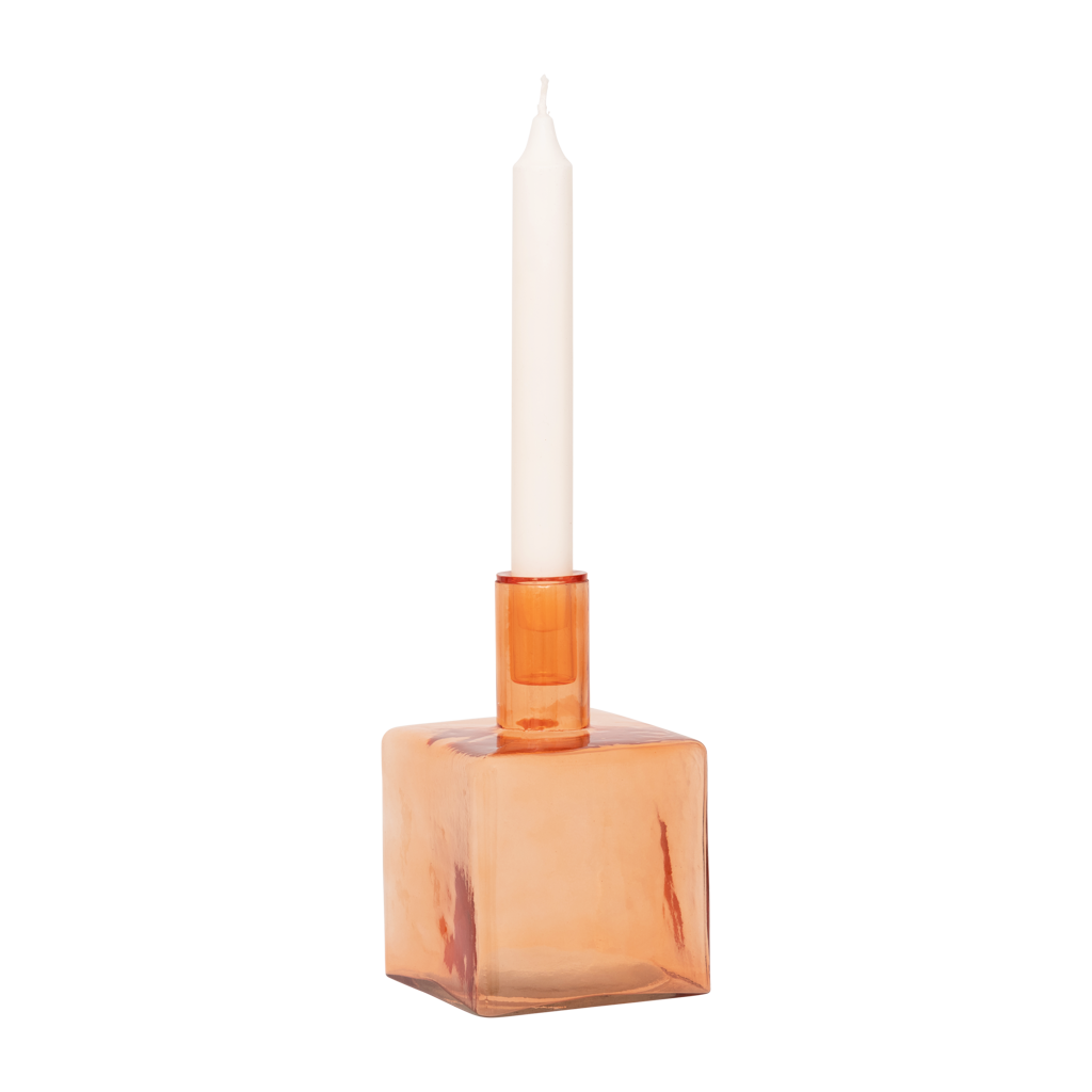 Candle holder Cubico Pumpkin