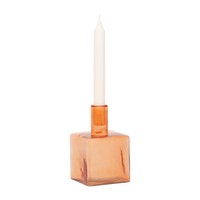 Candle holder Cubico Pumpkin