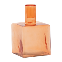 Candle holder Cubico Pumpkin