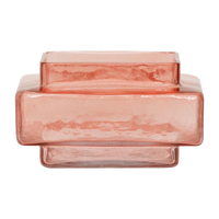 Tealight holder XL Isla Quartz Pink