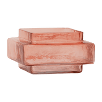 Tealight holder XL Isla Quartz Pink