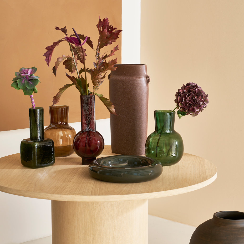 Vase Arya downtown brown
