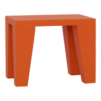 Side table Leon, flame