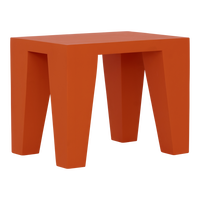 Side table Leon, flame