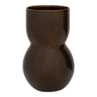 Vase Noan downtown brown