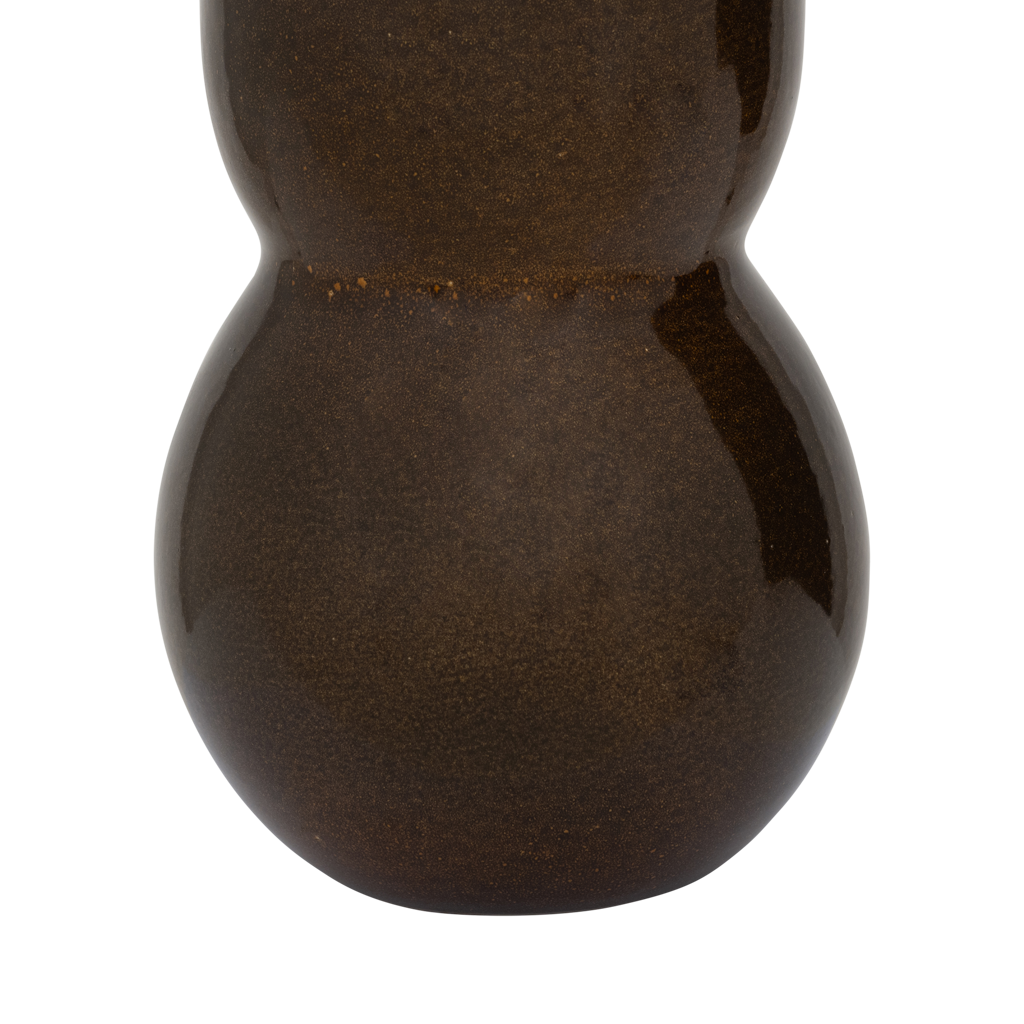 Vase Noan downtown brown