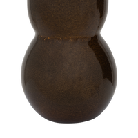 Vase Noan downtown brown