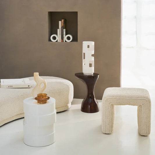pouf Lyne Off White