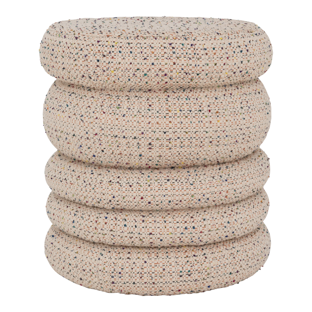 pouf Cinco, multicolor