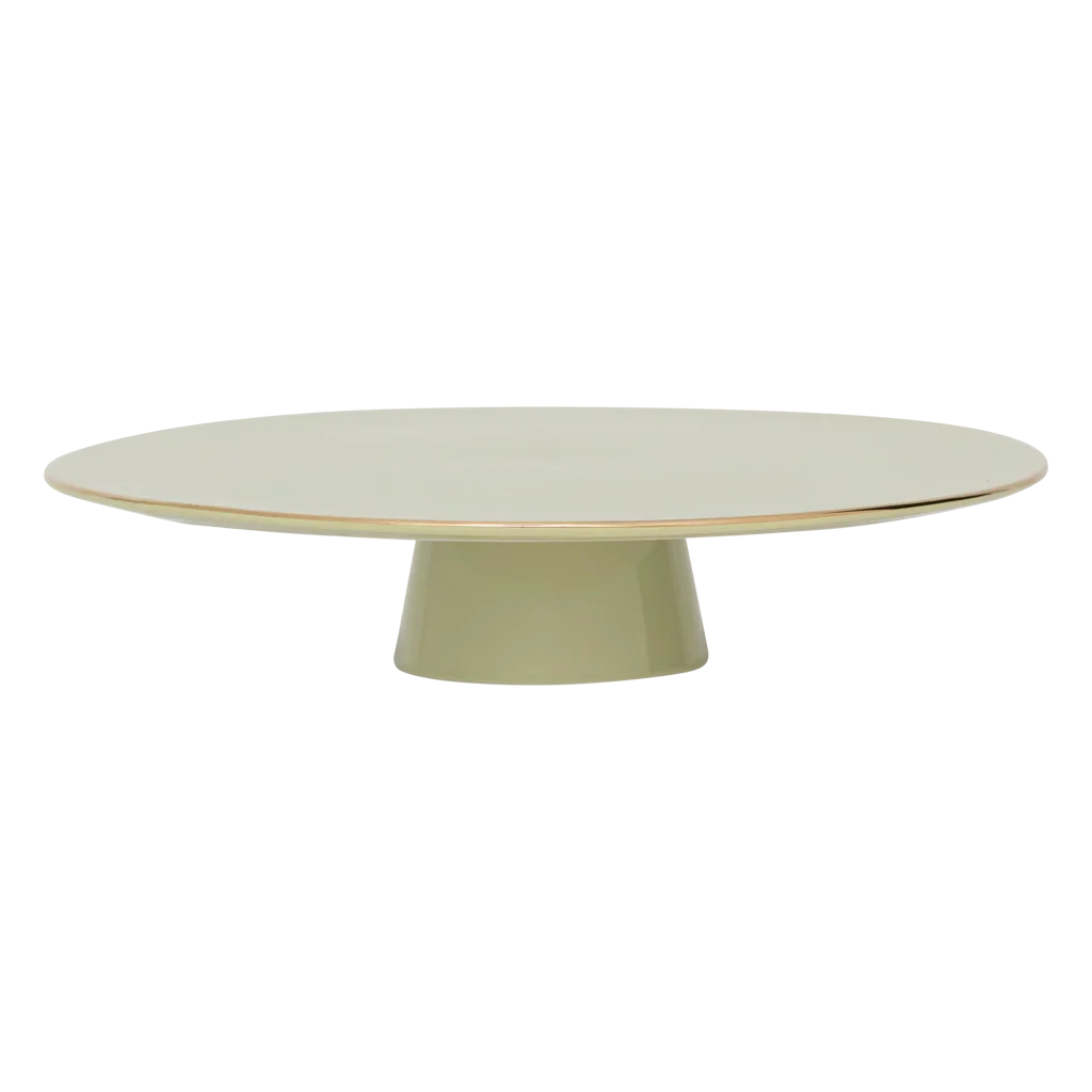 Good Morning Cake Stand Pale Green