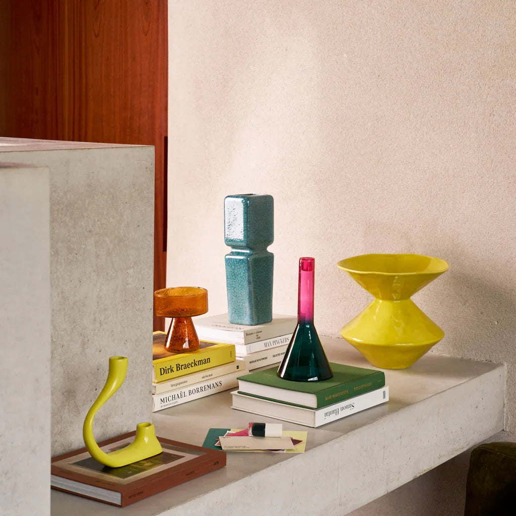 Candle holder Frisk, Green Heron