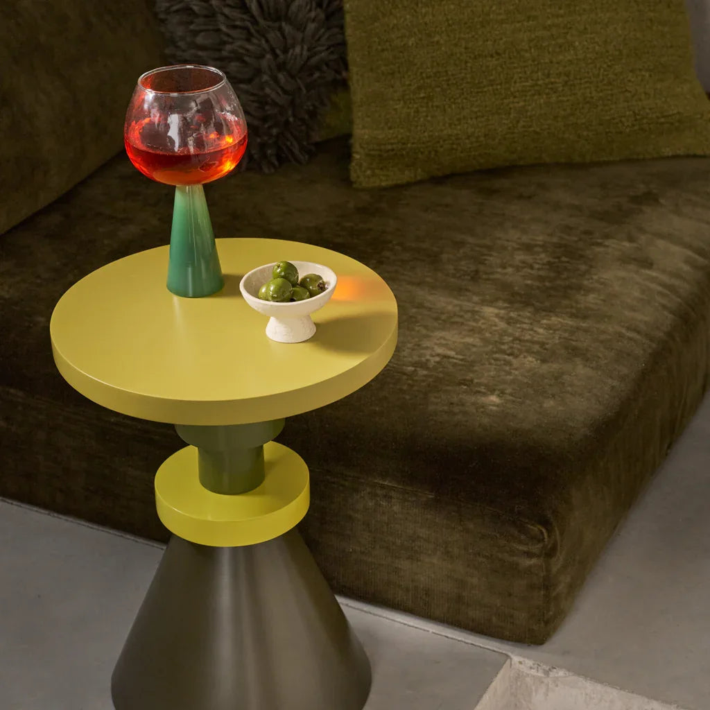 Spritz Cocktail Glass Set Of 2, Jade Green, In Gift Box