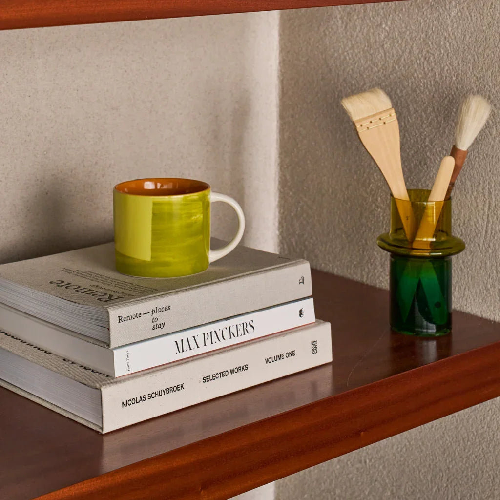 Vase Munter, Evergreen Sprig, In Gift Box