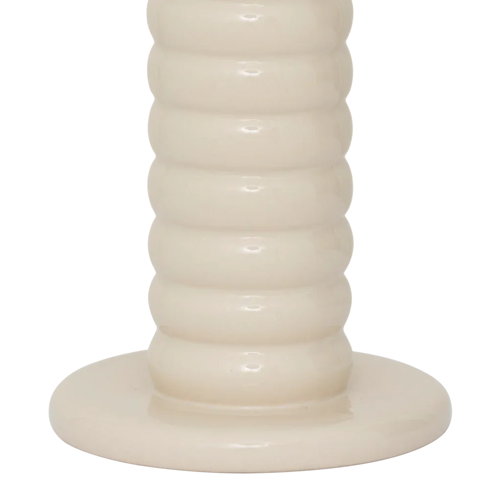 Candle holder Tebongo, Off white (set of 2)