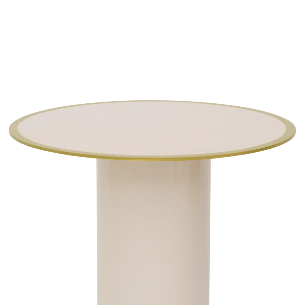 Side table Tiro, Almond milk