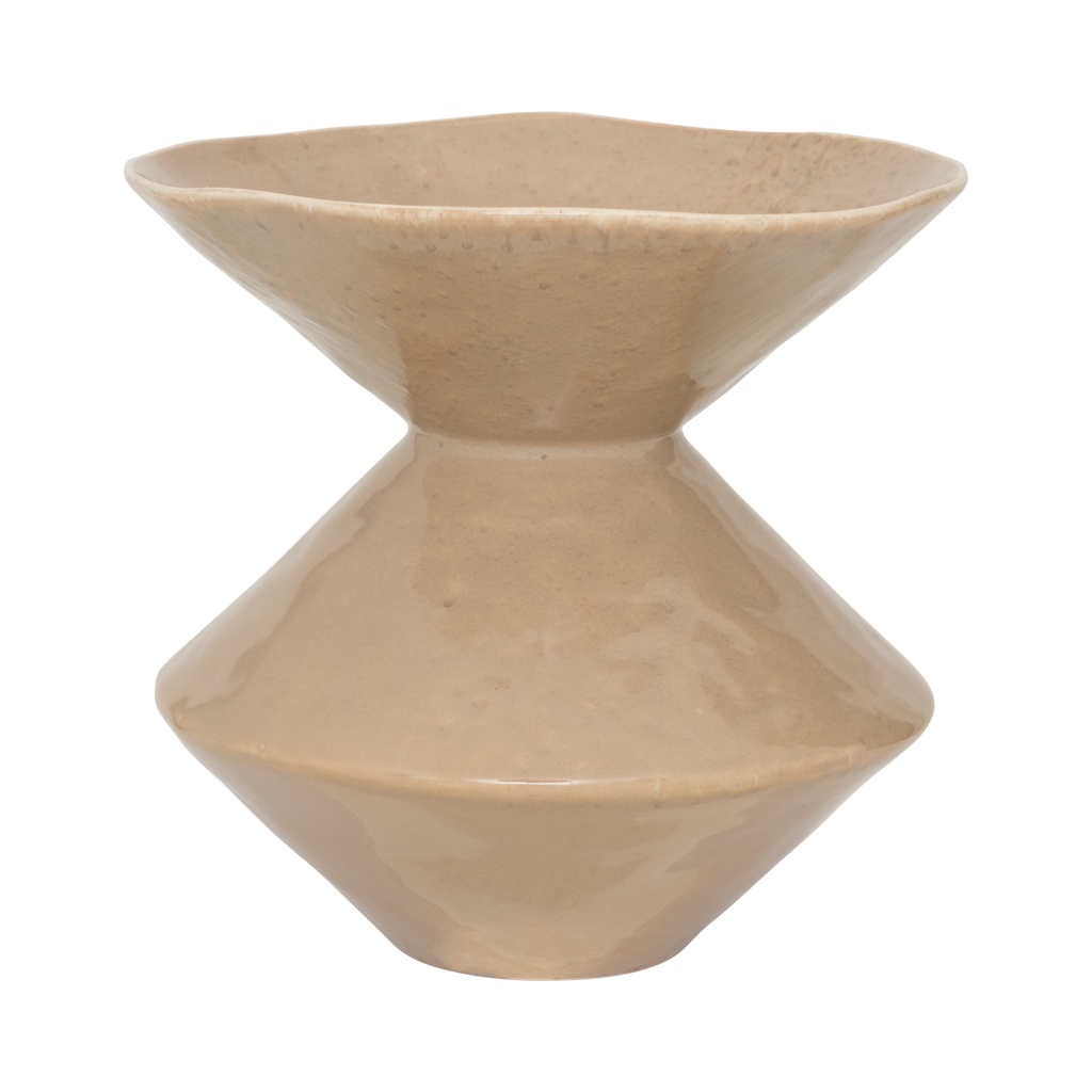 Vase Zale, taupe