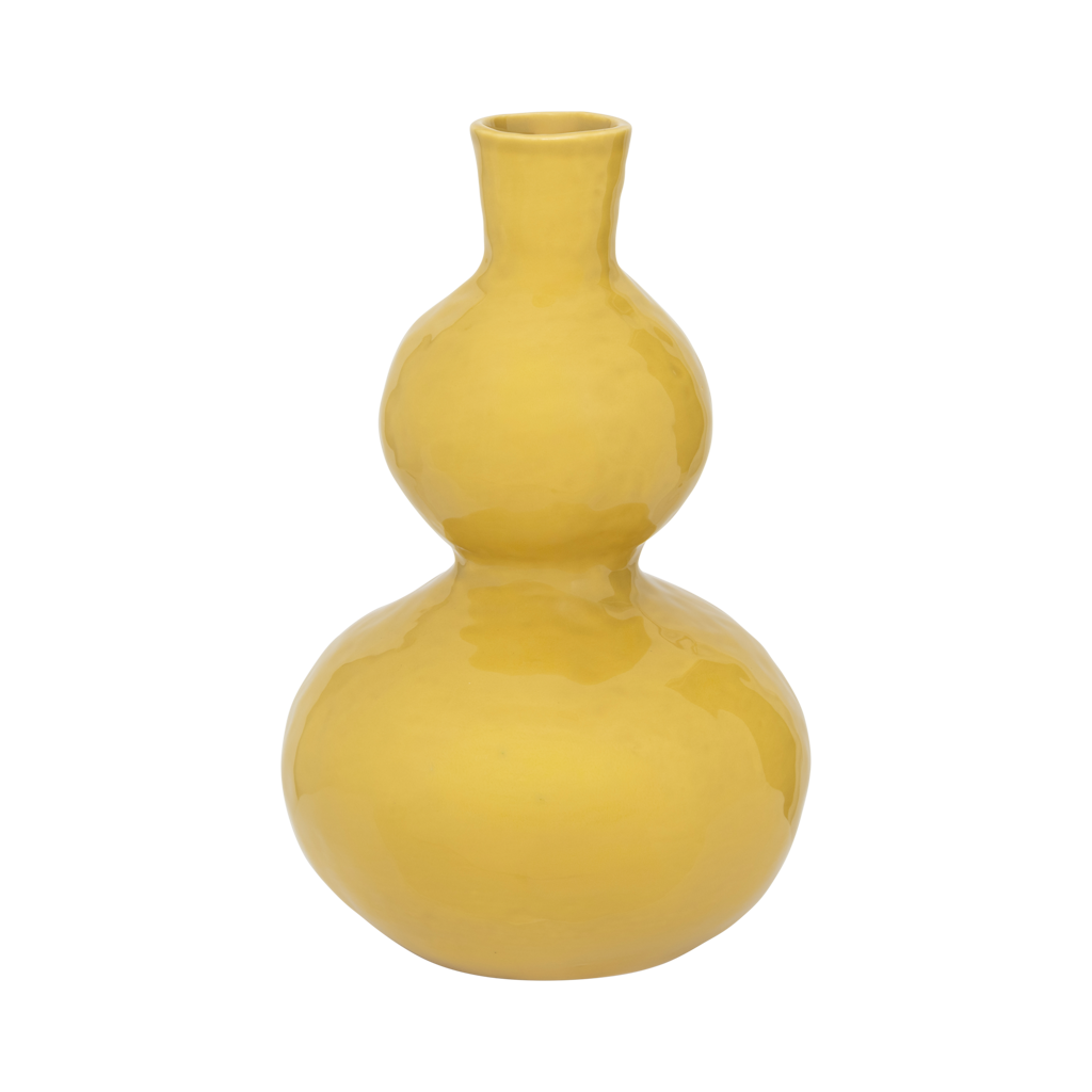 Vase Tetsu, yellow yasmine