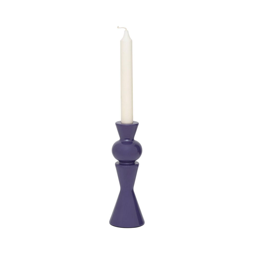 Candle holder Celis, crown jewel (set of 2)