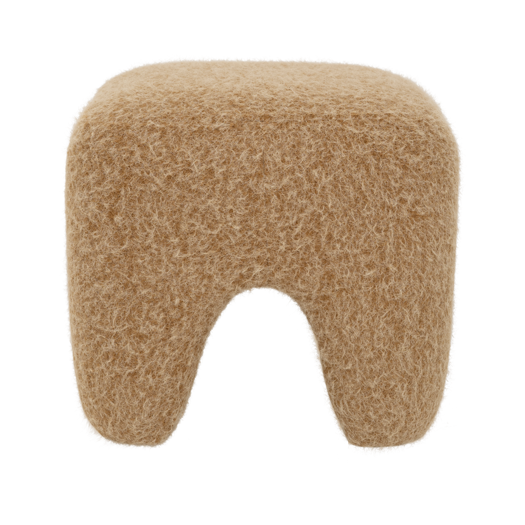 Pouf Kira, brushed