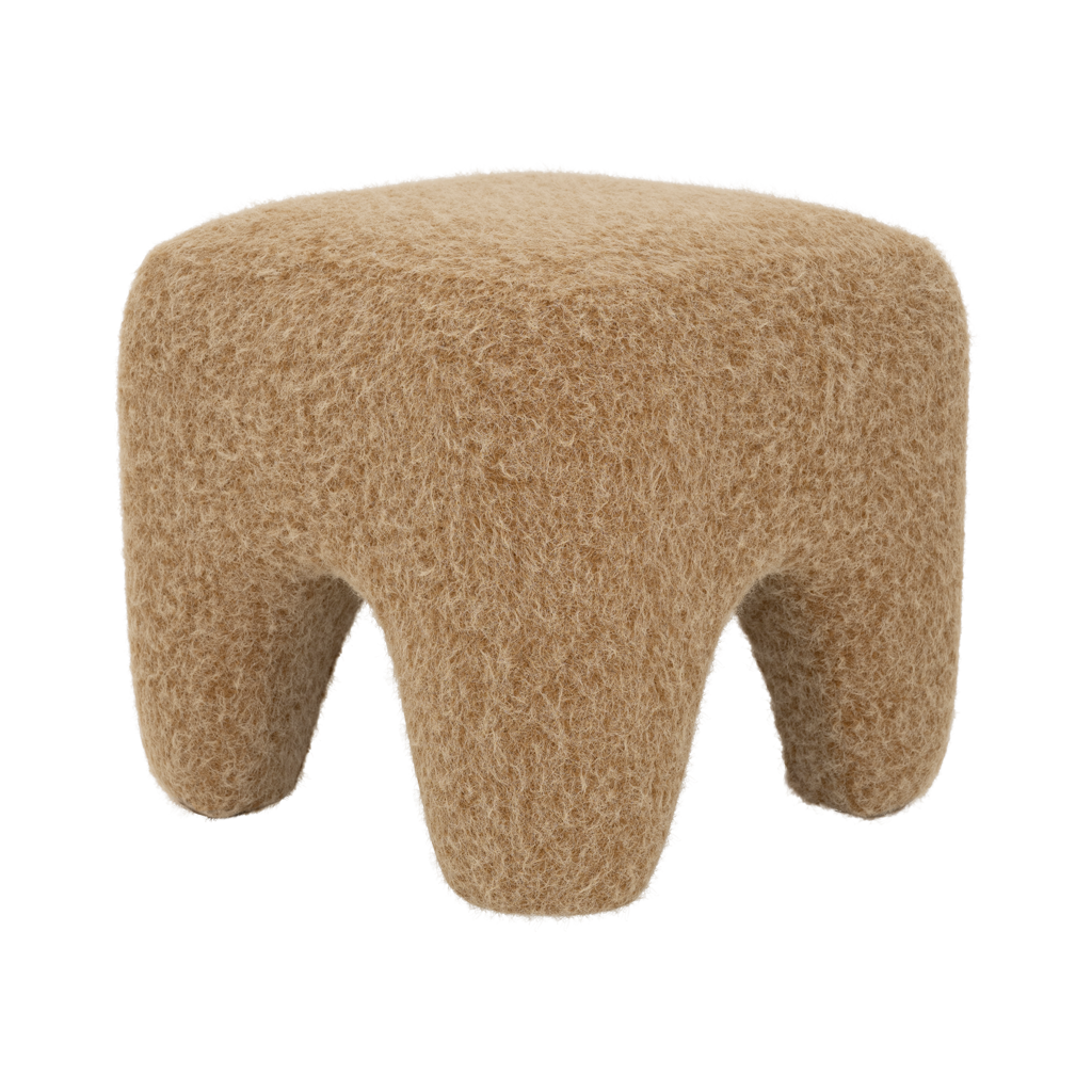 Pouf Kira, brushed