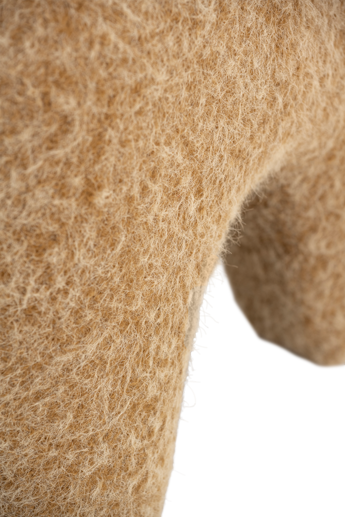Pouf Kira, brushed
