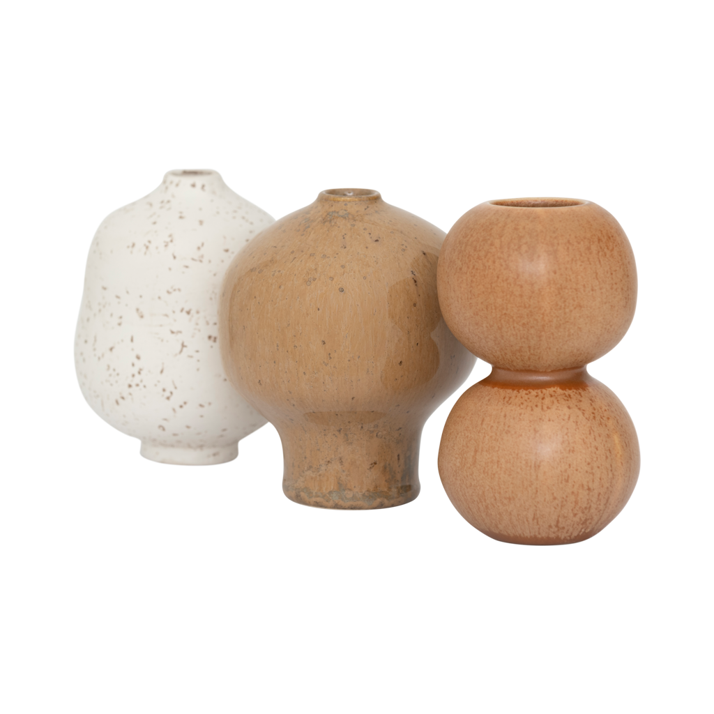 Mini vases Suzu, set of 3