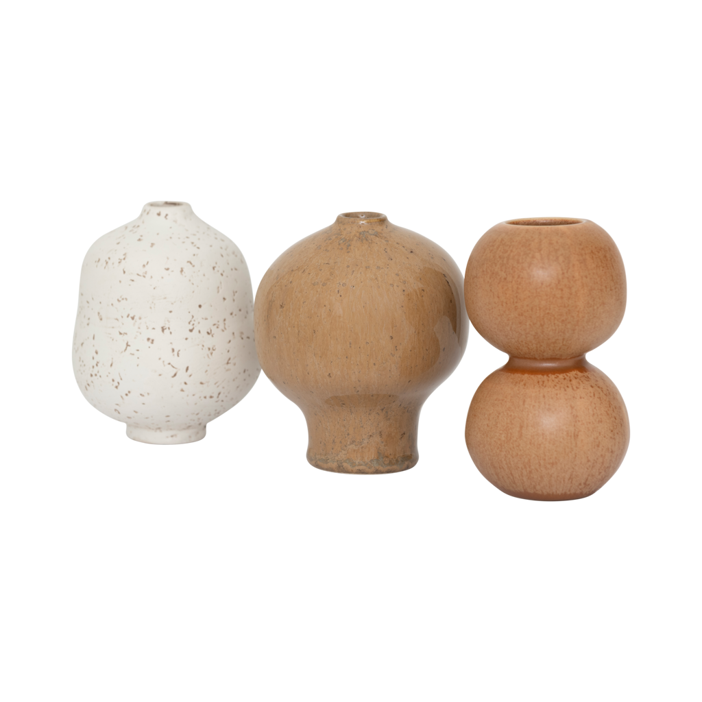 Mini vases Suzu, set of 3