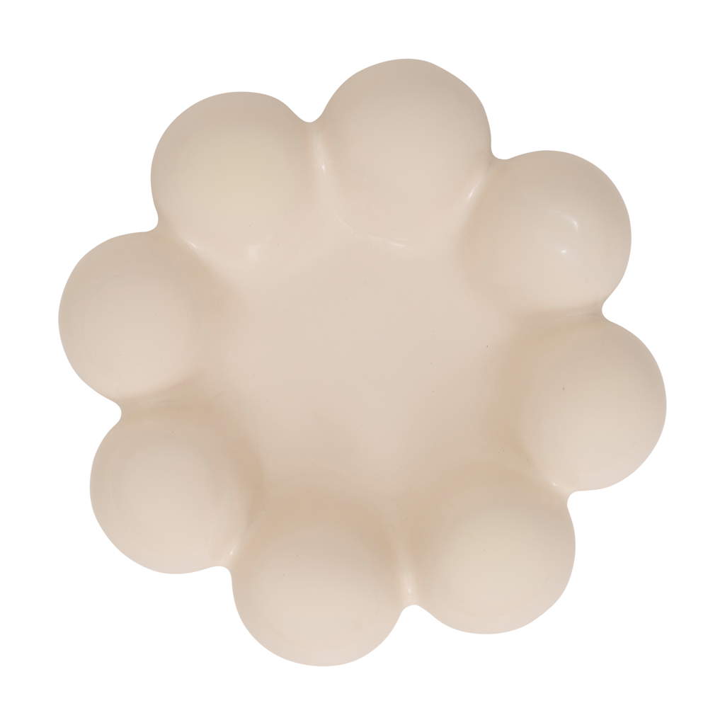 Decorative object/ bowl Sisko, off white