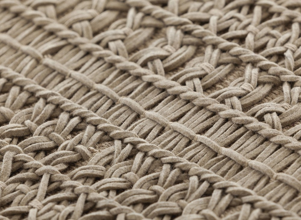 GAN Knotwork Rug, Natural