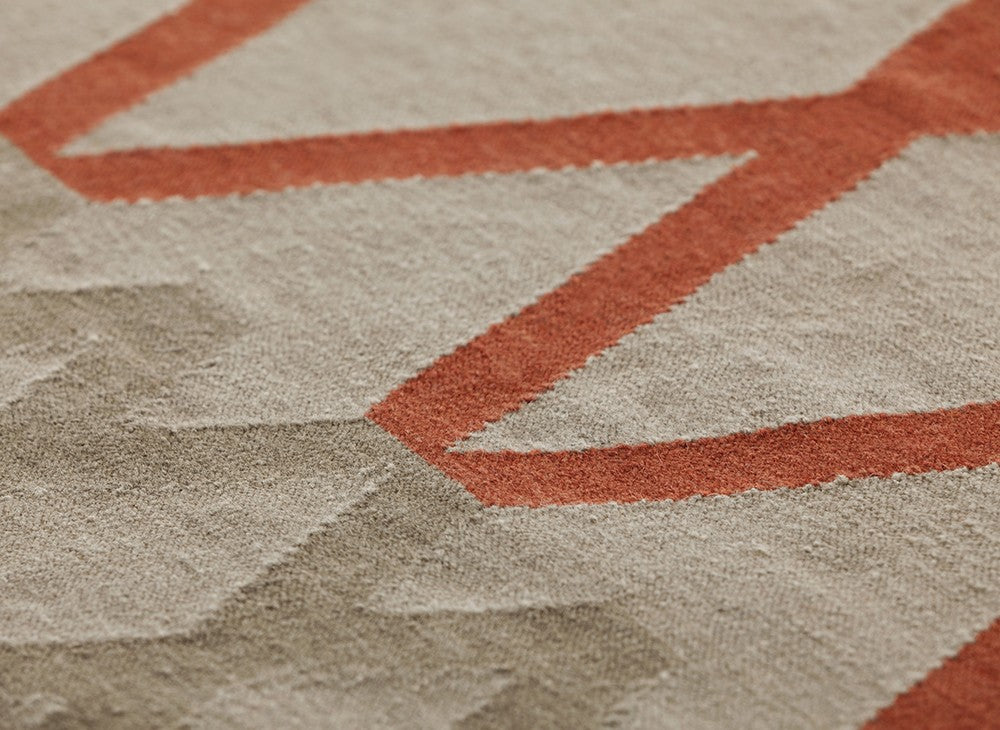 GAN Sioux Rug, Coral