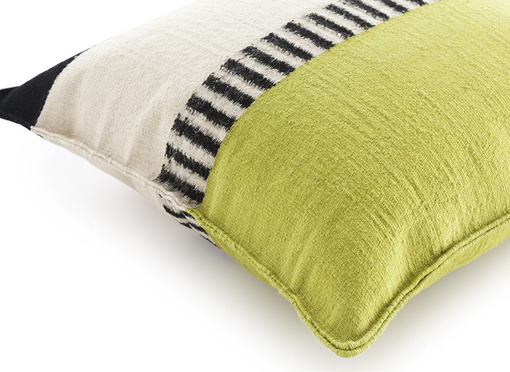 GAN Rustic Chic Cushion, Pistachio