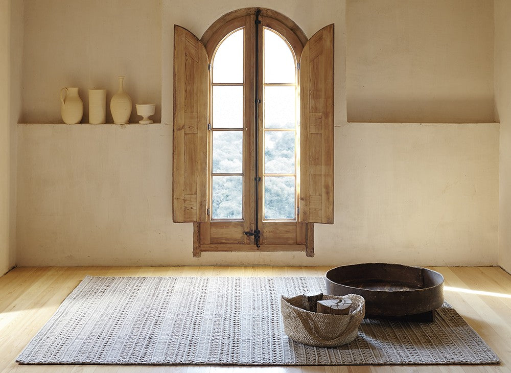 GAN Knotwork Rug, Natural