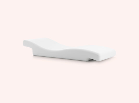 Diabla 356 chaise lounge in white