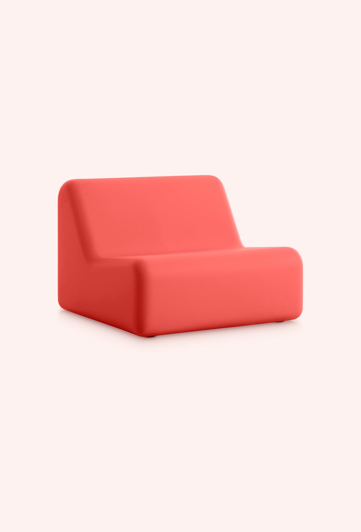 Diabla 356 club chair in red
