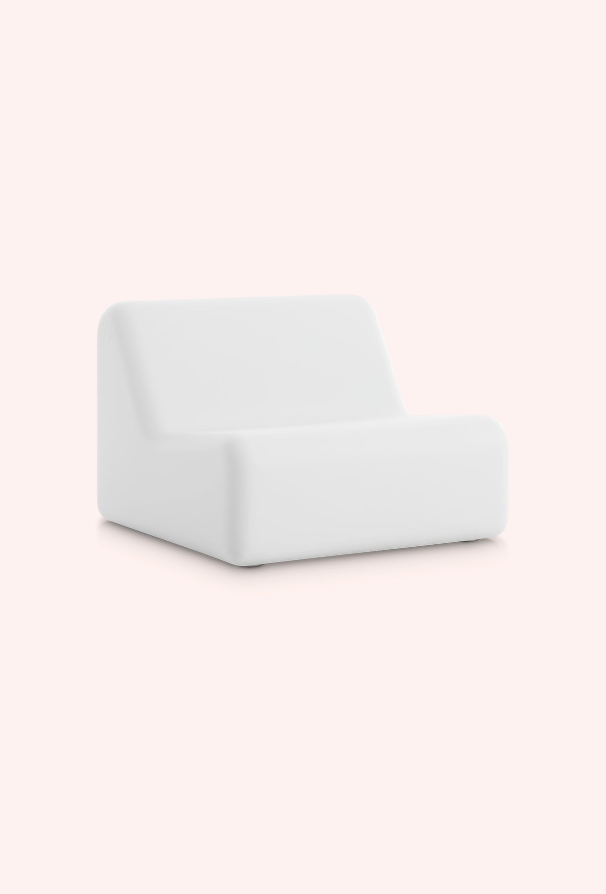 Diabla 356 club chair in white