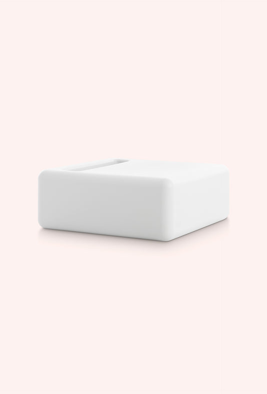 Diabla 356 side table in white