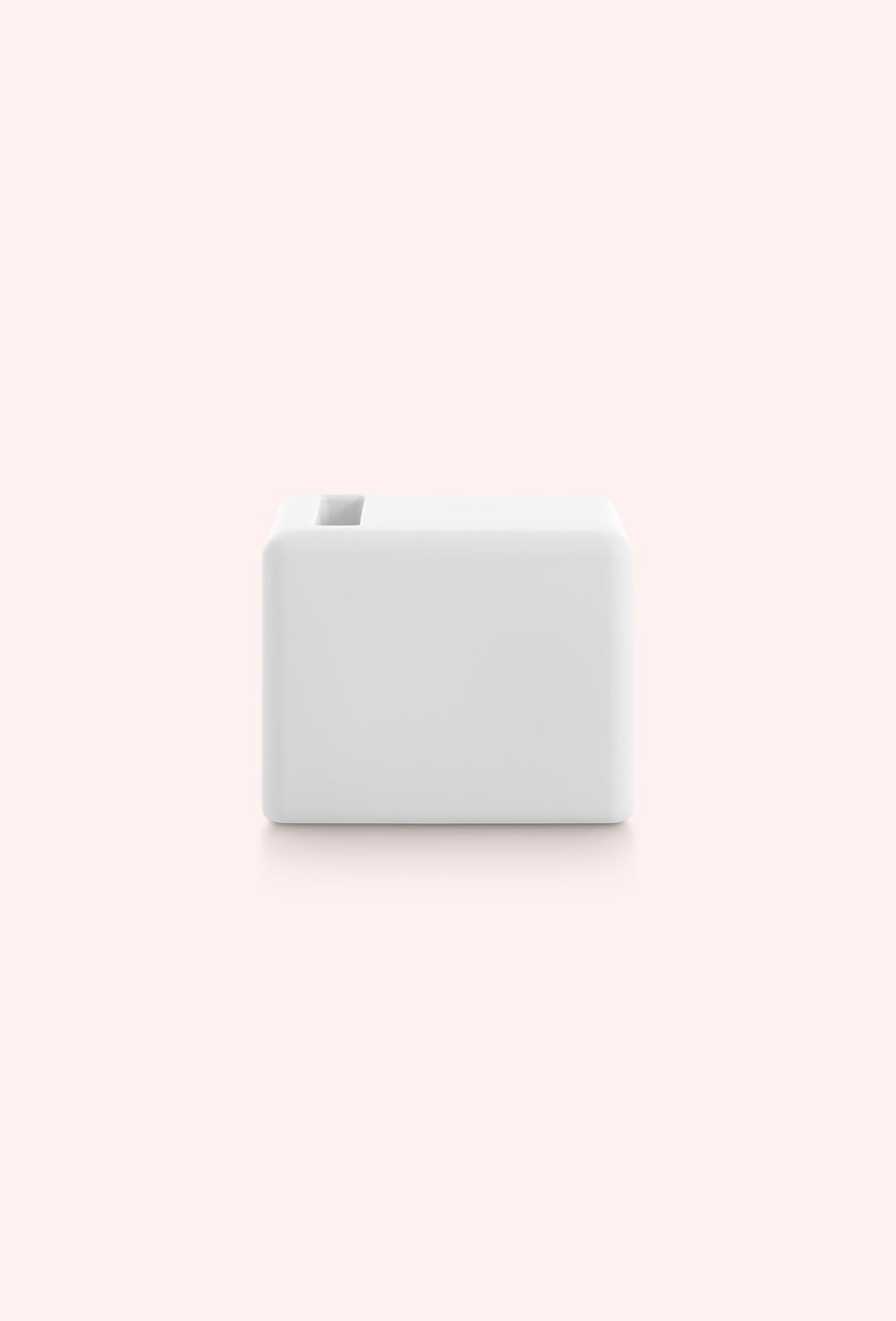 Diabla 356 low stool in white, side view
