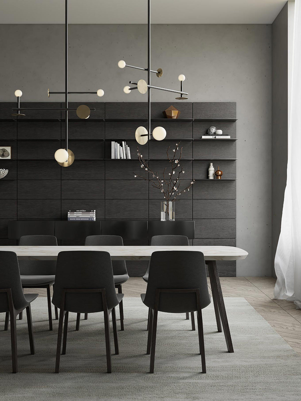TYPOGRAPHY VELA Eclipse 110 - dining | Photo: Rakumba