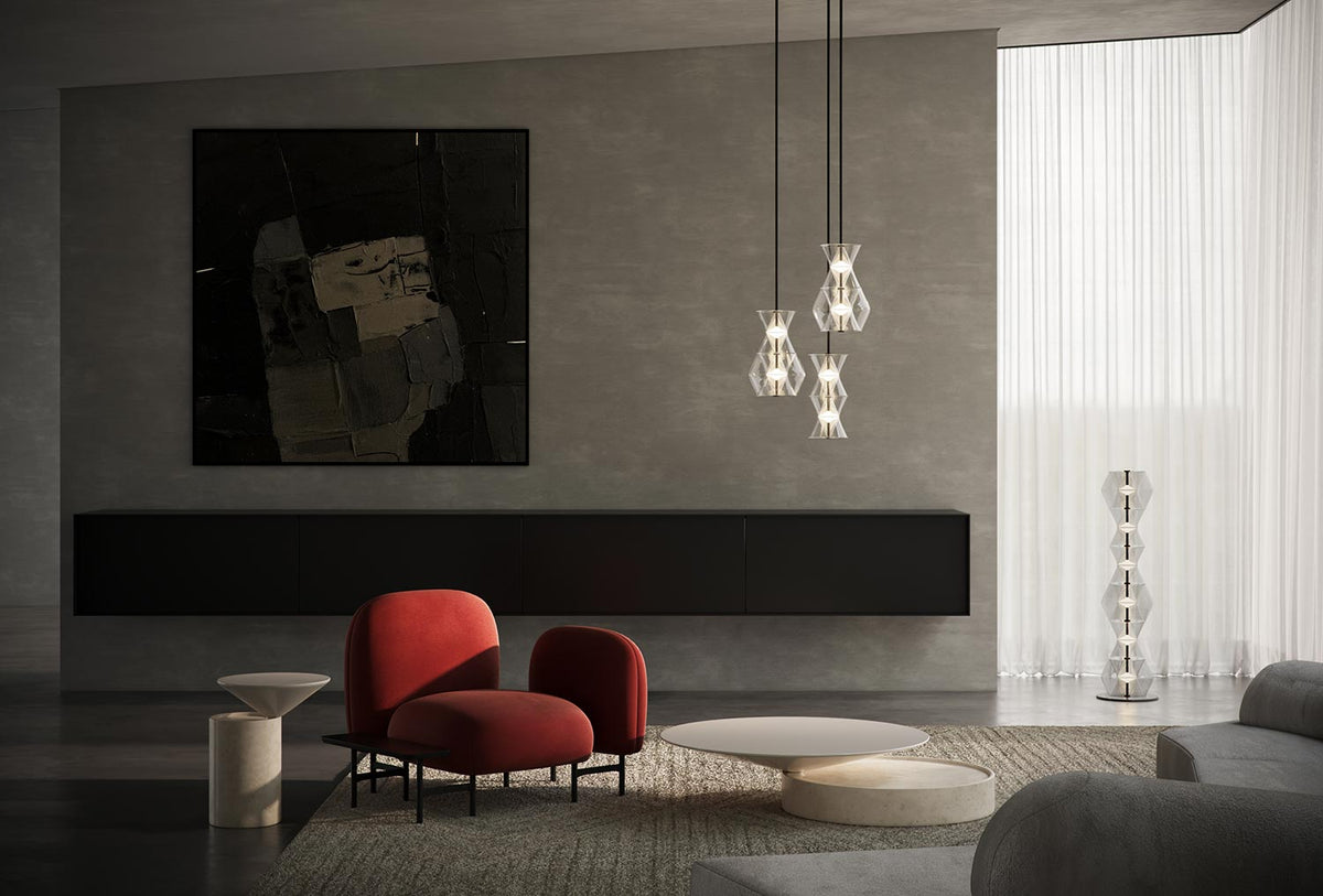 ARGYLE Floor Lamp - living room | Photo: Rakumba