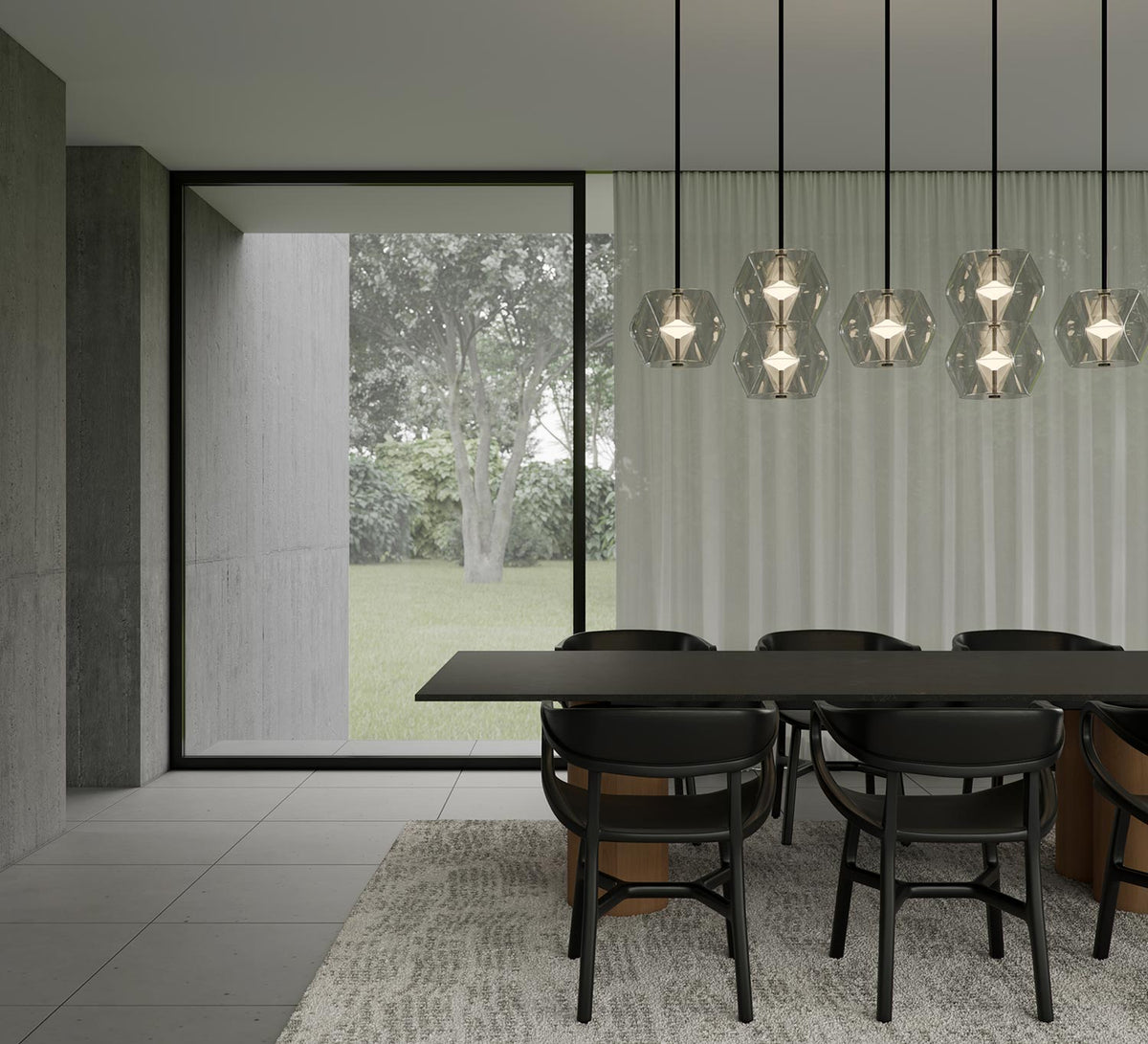ARGYLE Pendant - dining room | Photo: Rakumba