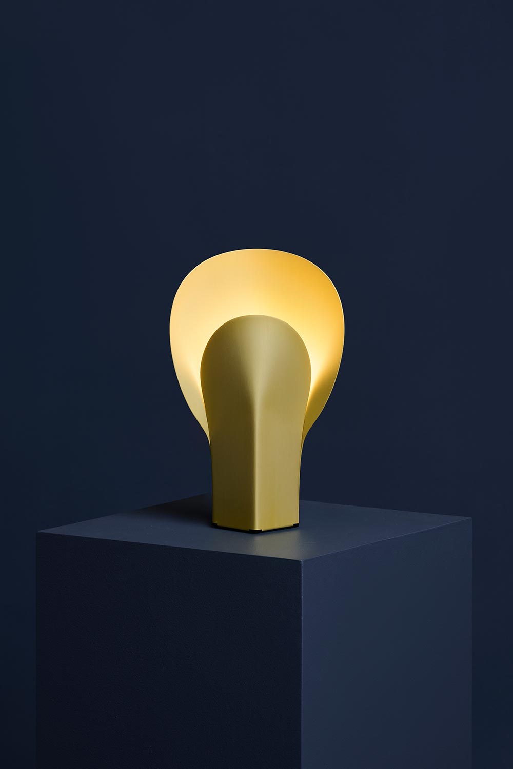 PLUME Table lamp - brass | Photo: Rakumba